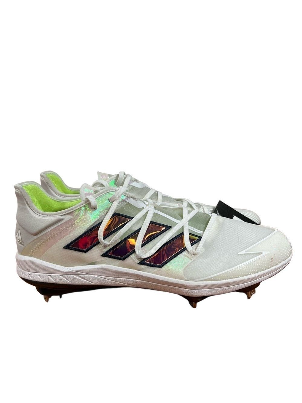 Adidas NEW Men’s Adizero Grail Baseball Metallic Cleats Size 14